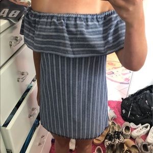 Loverich Off the Shoulder Dress